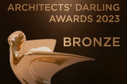 Mit der Verleihung des Architects‘ Darling Award 2023 in Bronze in der Kategorie Brand-Award/Gesundes Bauen an Fermacell Gipsfaserplatten wurde ein Produkt ausgezeichnet, das seit jeher für nachhaltiges und gesundes Bauen steht (Foto: Heinze)