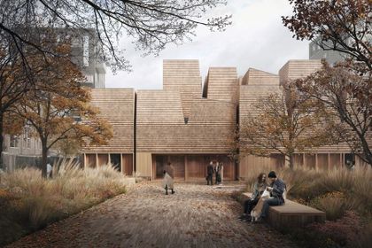 Neubau: Die Kirche, die gerne ein Wald wäre