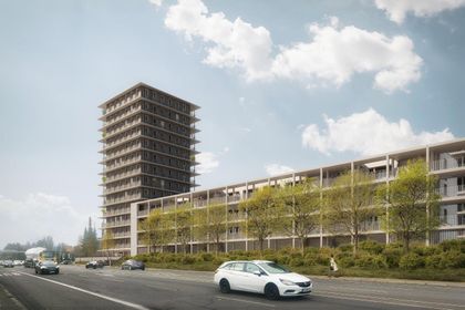 Wohnhochhaus: Carl: Ein Name schreibt Zukunft