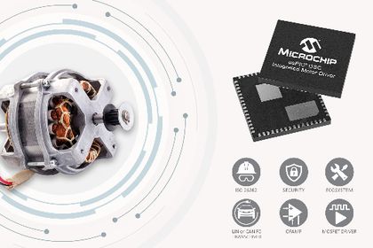 Microchip, integrated motor driver Microchip, integrated motor driver