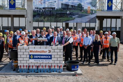 weidmüller's new electrical engineering production facility lays foundation stone weidmüller's new electrical engineering production facility lays foundation stone