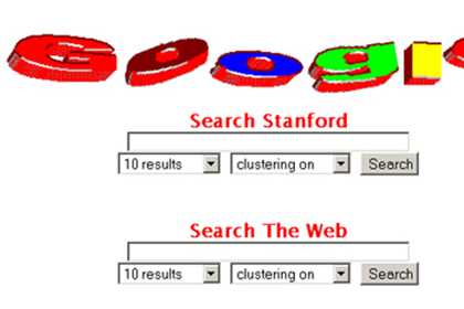 25 years of Google - Screenshot 25 years of Google - Screenshot
