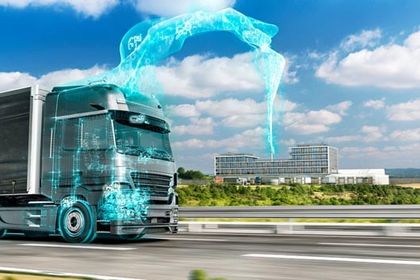 Für den Straßengüterverkehr eröffnen die V2X-Kommunikation und 5G neue Chancen für mehr Sicherheit und Effizienz. Continental beliefert nun einen europäischen Nutzfahrzeughersteller mit seiner 5G V2X-Telematikplattform. Für den Straßengüterverkehr eröffnen die V2X-Kommunikation und 5G neue Chancen für mehr Sicherheit und Effizienz. Continental beliefert nun einen europäischen Nutzfahrzeughersteller mit seiner 5G V2X-Telematikplattform.