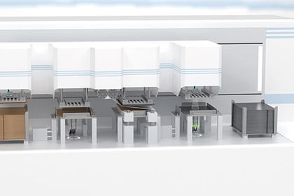 Faultless battery production