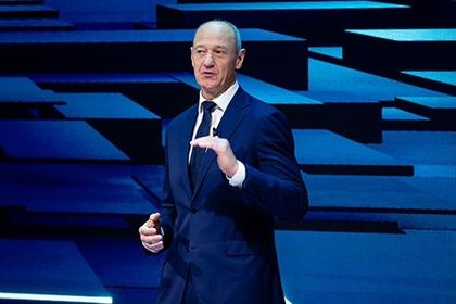 CEO Roland Busch at the Siemens Annual General Meeting in February 2023. CEO Roland Busch at the Siemens Annual General Meeting in February 2023.