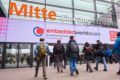 embedded world 2020 entrance embedded world 2020 entrance