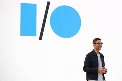 Developer conference I/O Google, Sundar Pichai Developer conference I/O Google, Sundar Pichai