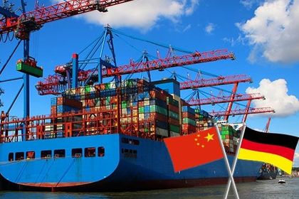 World export champion Germany vs. China World export champion Germany vs. China