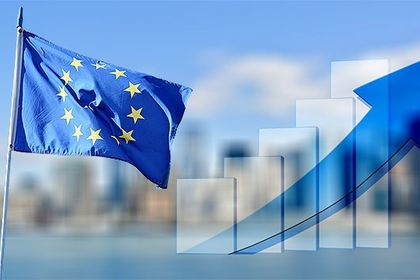 The eurozone is on the upswing. The eurozone is on the upswing.