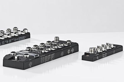 Über IO-Link Master, Hubs und Sensoren lässt sich mit dem MD7-System von Leuze Automatisierung in der Smart Factory umsetzen. Über IO-Link Master, Hubs und Sensoren lässt sich mit dem MD7-System von Leuze Automatisierung in der Smart Factory umsetzen.