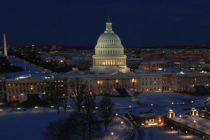 The Capitol in Washington, America.