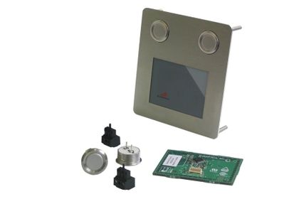 The TVG-Touch built-in module from tastaturen.com consists of a capacitive touchpad integrated into a stainless steel front panel, which has been provided with an improved insulating protective layer. The TVG-Touch built-in module from tastaturen.com consists of a capacitive touchpad integrated into a stainless steel front panel, which has been provided with an improved insulating protective layer.