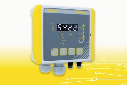 Der Differenzdruckregler HE 5422 von Hesch hat ein Redesign bekommen: Dank der Pre-coating-Funktionalität wird der Abreinigungsprozess wesentlich vereinfacht und durch die Datahold-Funktion sind Fehlmessungen ausgeschlossen. Der Differenzdruckregler HE 5422 von Hesch hat ein Redesign bekommen: Dank der Pre-coating-Funktionalität wird der Abreinigungsprozess wesentlich vereinfacht und durch die Datahold-Funktion sind Fehlmessungen ausgeschlossen.