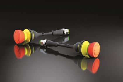 Georg Schlegel has added an emergency stop for the 22.3 mm installation opening to the 'Shortron M12' series. The small and compact FRVKOO_M001 with rotary release has protection class IP65/IP67 from the front and IP65 from the rear, making it suitable for use in a wide range of applications. Georg Schlegel has added an emergency stop for the 22.3 mm installation opening to the 'Shortron M12' series. The small and compact FRVKOO_M001 with rotary release has protection class IP65/IP67 from the front and IP65 from the rear, making it suitable for use in a wide range of applications.