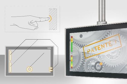 Typische Bedienfunktionen werden von B&R jetzt direkt ins Frontglas von Touchscreenpanels eingearbeitet und können Hardware-Elemente wie Funktionstasten und Drehschalter in vielen Fällen ersetzen.
