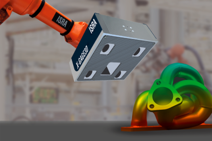 3D-Multi-Stereo-Sensor von Isra Vision inspiziert und digitalisiert Objekte in 3D.