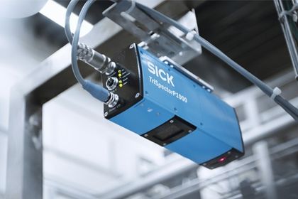 3D-Kamera TriSpectorP1000 von Sick