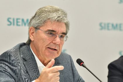 Joe Kaeser, Chief Executive Officer Siemens