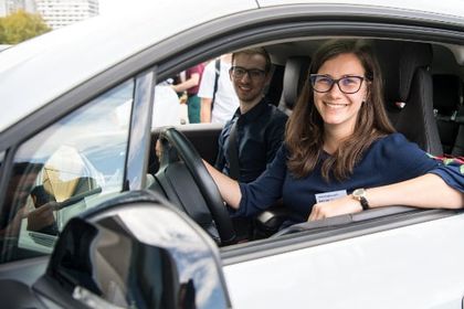 Drive-E students