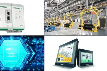 Image collage on products for Industry 4.0 Image collage on products for Industry 4.0