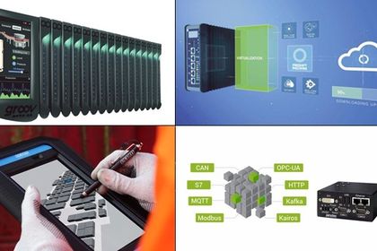 Image collage on products for Industry 4.0 Image collage on products for Industry 4.0