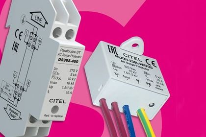 Surge protection devices from Citel Electronics