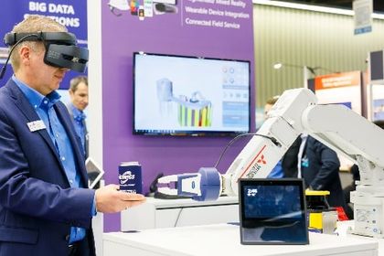 André Lange at the SPS IPC Drives André Lange at the SPS IPC Drives
