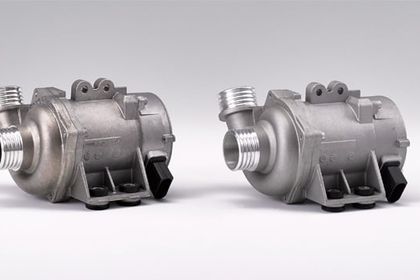 Elektrische Kühlmittelpumpe CWA 200 von MS Motorservice Deutschland im Original und als Fälschung