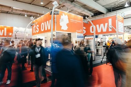 Messestand von it's OWL Messestand von it's OWL