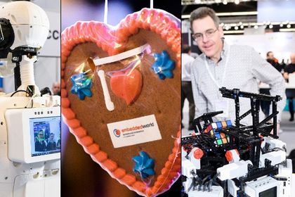 Bildcollage zur embedded world 2018