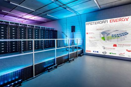 Eaton, energy storage, Amsterdam, Arena