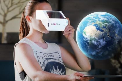 Affordable augmented reality glasses from Aryzon Affordable augmented reality glasses from Aryzon