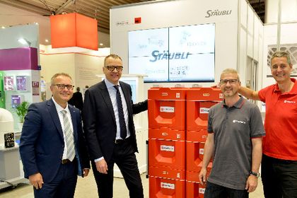 Stäubli cooperates with Power-Blox Stäubli cooperates with Power-Blox