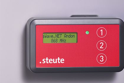1_Radio terminal from Steute Schaltgeräte 1_Radio terminal from Steute Schaltgeräte