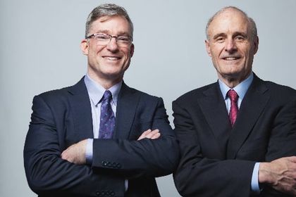Blake Moret (links) und Keith Nosbusch