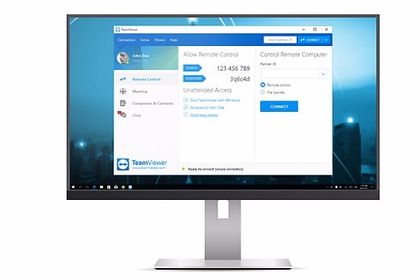 Remote access to machines via Teamviewer