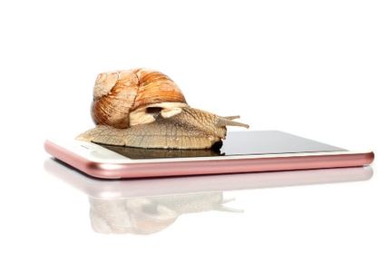 Snail on iPhone Snail on iPhone