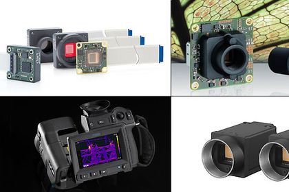 Bildcollage zu Produkten auf der Vision 2016