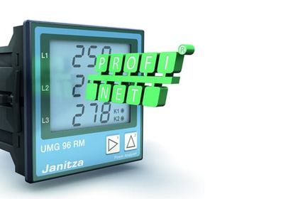 29 Profibus Variante des Multifunktionsmessgerätes UMG 96RM von Janitza Electronics