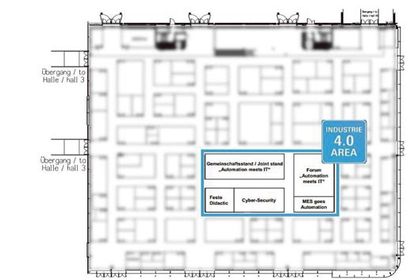 Hallenplan Industrie 4.0 Area, Mesago, Aufmacher
