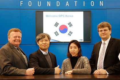 Dependence von OPC Foundation in Indien und Korea Dependence von OPC Foundation in Indien und Korea