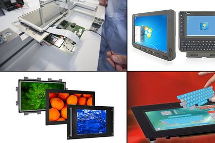 Picture collage of products from the operating and monitoring area Picture collage of products from the operating and monitoring area