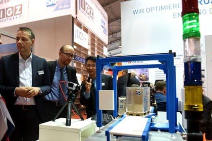 Visitors at the Logimat 2016 Visitors at the Logimat 2016