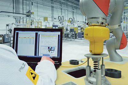 Safe sensor technology for robots
