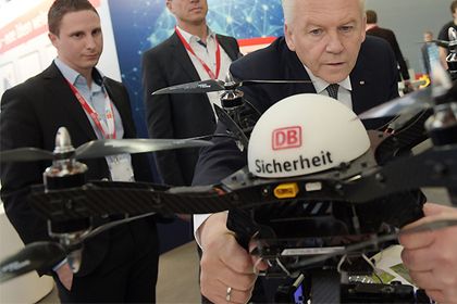 Drone at the Hannover Messe