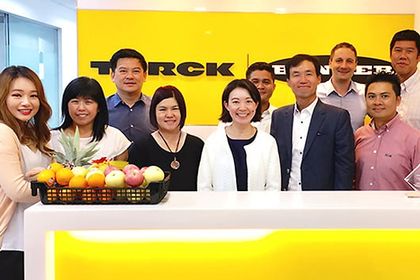 Turck-Banner-Joint Venture in Asien Turck-Banner-Joint Venture in Asien