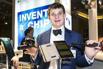 Max Hentges, winner of the BMBF special prize for the project with the greatest industrial relevance
