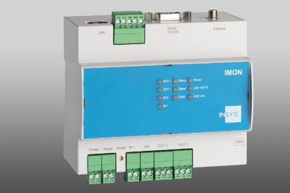 Ab Januar 2016 erhältlich ist der Störmelder »IMON-U300« von Insys icom. Ab Januar 2016 erhältlich ist der Störmelder »IMON-U300« von Insys icom.