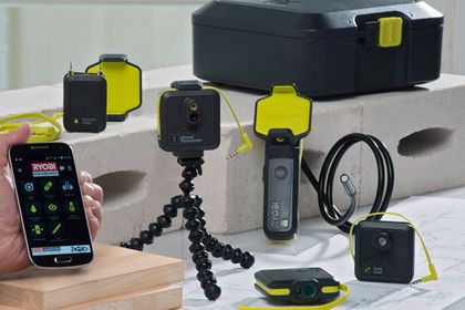 Smartphone basierte Messtechnik von Ryobi Smartphone basierte Messtechnik von Ryobi