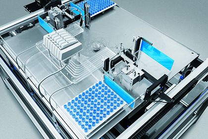 Exponat SupraJunction von Festo Exponat SupraJunction von Festo